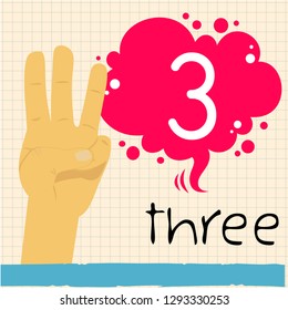 53 Little kid showing 5 fingers Stock Illustrations, Images & Vectors ...