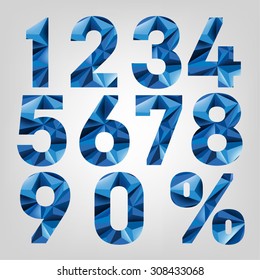 numbers up to ten. one, two, three, four, five, six, seven, eight, nine, ten, zero, percent