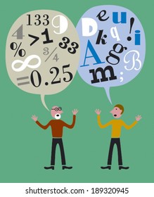 Numbers versus Letters