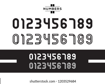 Numbers_Vector No. Shapes