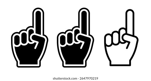 Numbr 1 fun hand, spor concept
