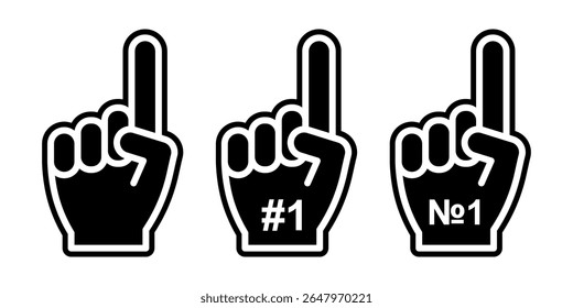 Numbr 1 fun hand, spor concept