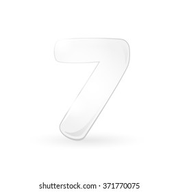 numeral figures glass