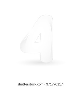 numeral figures glass