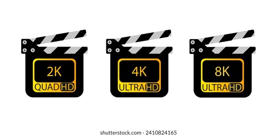 Numerador con icono de línea de conjunto de calidad. Cine, cine, palomitas, teatro, director, actor, pantalla, arte, comedia, cine. Icono de vector para negocios y publicidad