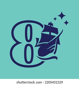 Nummer 8 für Logo für Segelboote