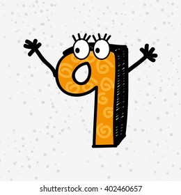 numeric character design 