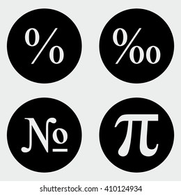 Numeric Percentage Signs