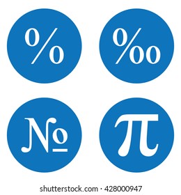 Numeric Percentage Signs