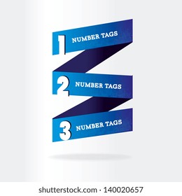 numerical spiral over white background vector illustration