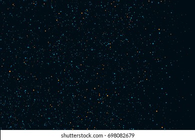 Numerous colorful dots massif background. Abstract vector illustration
