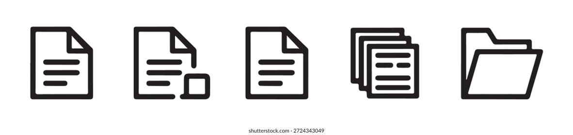 Numerous cursor and hand click icons in various styles on white background vector illustration set for digital applications and web