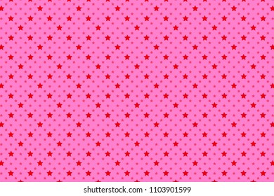 Numerous stars check pattern