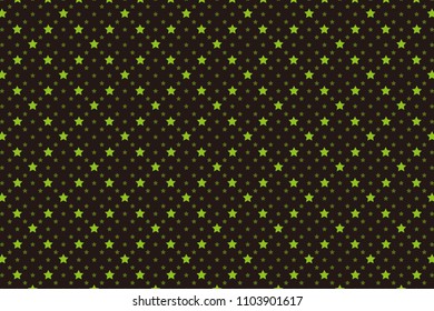 Numerous stars check pattern
