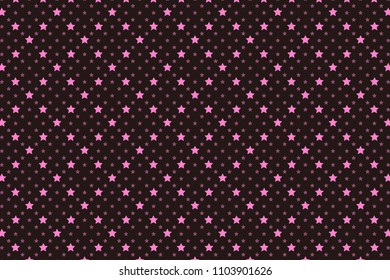 Numerous stars check pattern