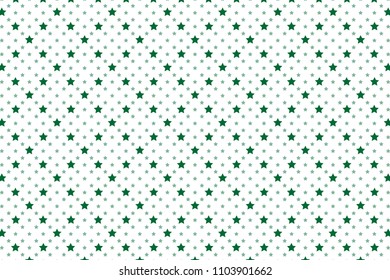 Numerous stars check pattern
