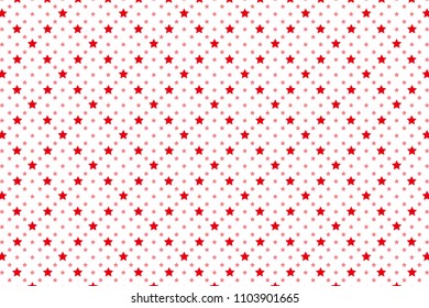 Numerous stars check pattern