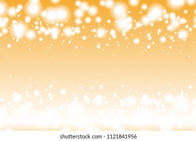Numerous white light particles, glitter, light, shine, sparkle, orb