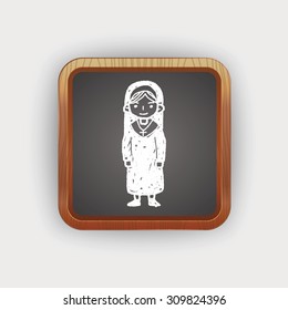 nun doodle