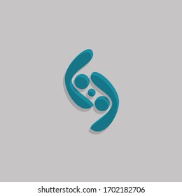 Logotipo de Nunce con símbolo escalado