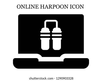 Nunchaku search icon. Editable Nunchaku search icon for web or mobile.