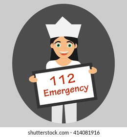 nurse- 112 emergency 