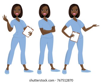 113 African American Nurse Clipart Images, Stock Photos & Vectors ...