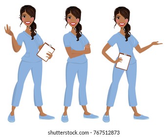 Nurse Avatar Vector Clipart Logo Icon Stock Vector (Royalty Free ...