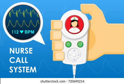 Nurse Call Button in Hospital Clinical Healthcare Medical Electronic Communication Equipment with Nurse or Staff When Needed Help monitoring
