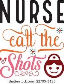 Nurse call the shots svg