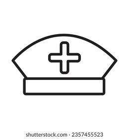 nurse cap icon design for personal commercial use