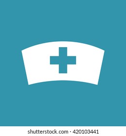 Nurse cap Icon. Eps-10.