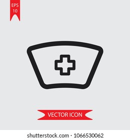 Nurse Cap vector icon