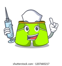 Nurse cartoon sport fashion shorts for jogging