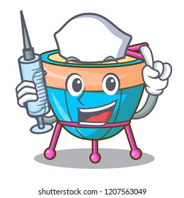 Nurse cartoon timpani in the orchestra group