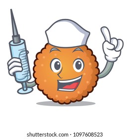 Nurse cookies character cartoon style