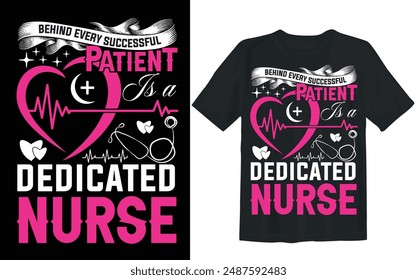 nurse day t shirt design, nursing, Vector graphic, typographic t shirt
