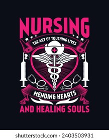 Nurse Day T-shirt Vector Template Design