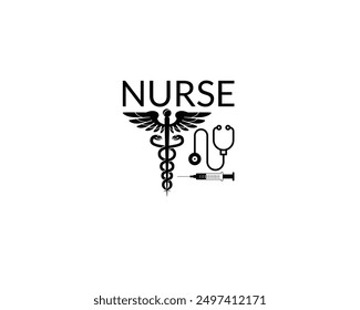 Nurse design. t shirt design , for my new work.