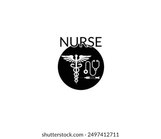 Nurse design. t shirt design , for my new work.