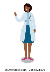 Nurse or Doctor are doing some activities 