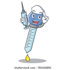 Nurse dropper character cartoon style