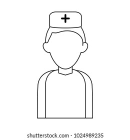 Nurse faceless avatar
