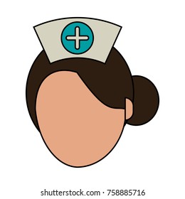 Nurse faceless avatar