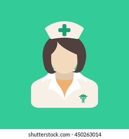 Nurse flat icon
