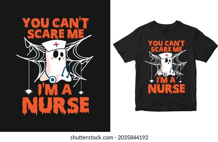 Nurse Halloween unique T-shirt design