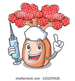 Nurse hand bottle tree in rope character