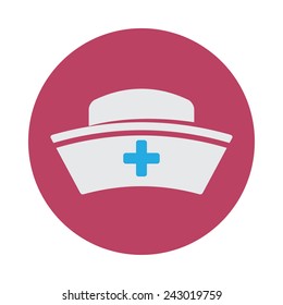 nurse hat design, vector illustration eps10 graphic 