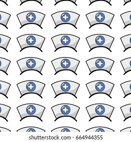 nurse hat element that used in the hospital background