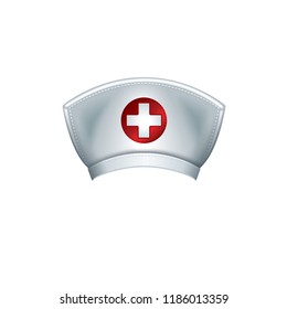 Nurse hat - isolated vector illustration